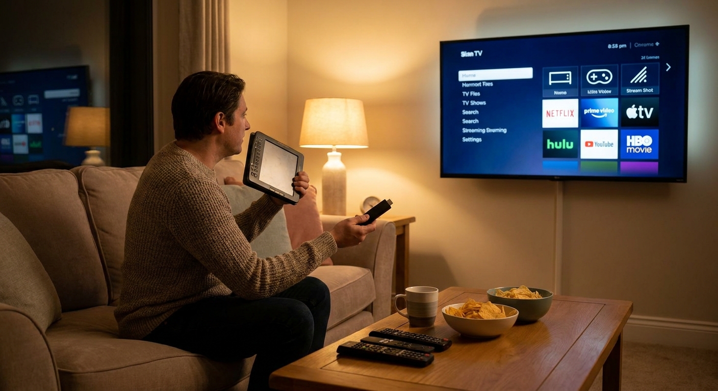 Cheap Tablet, Smart TV, or Streaming Stick? How to Actually Build a Chill Entertainment Setup